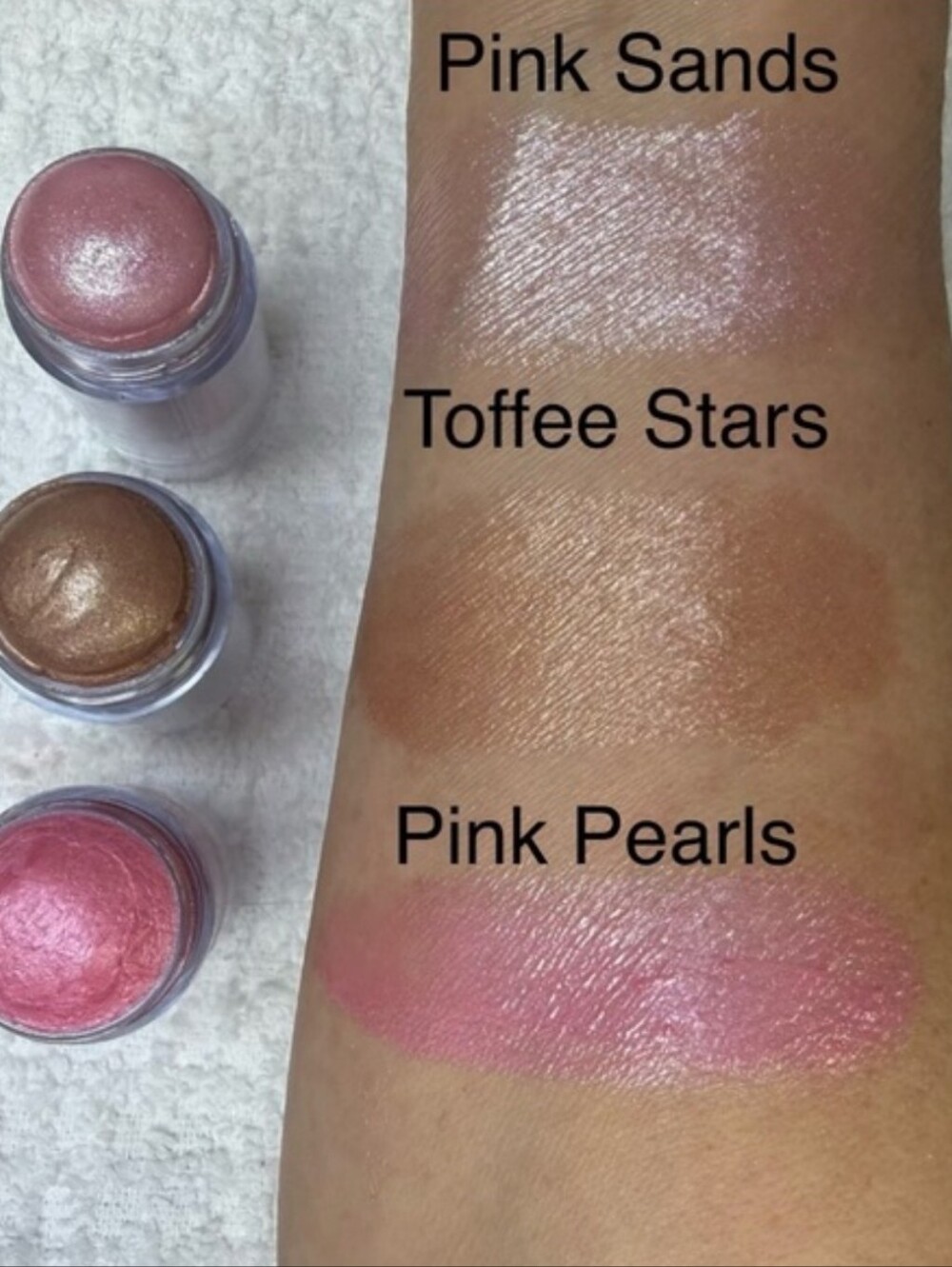 Moochie Natural Luminous All Over Face Serum Sticks- Highlighter, Bronzer, Blush - Picture 3 of 4